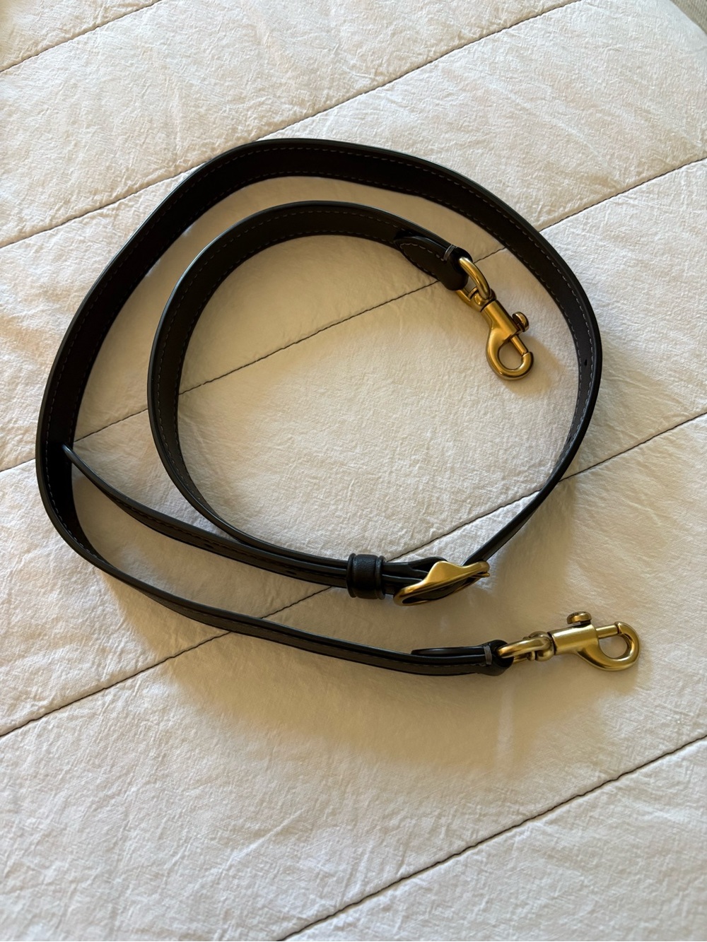 COACH RETAIL LONG STRAP BRAND NEW WITH BRASS HARDWARE